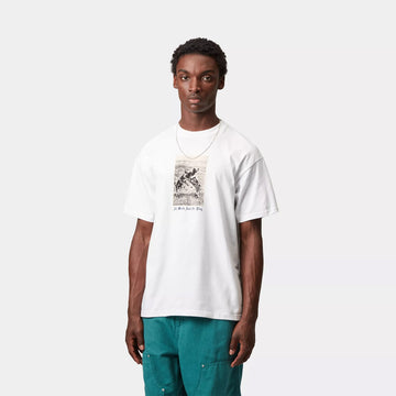 Carhartt WIP S/S No Play T-Shirt White - Parasol Store