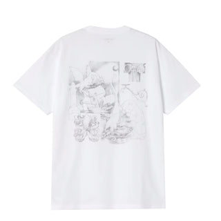 Carhartt WIP S/S Okniceok 02 T-Shirt White - Parasol Store