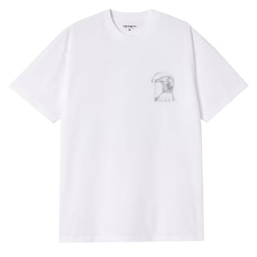 Carhartt WIP S/S Okniceok 02 T-Shirt White - Parasol Store