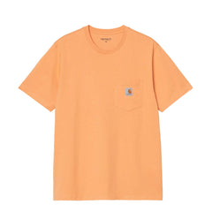 Carhartt WIP S/S Pocket T-Shirt Gentle Orange - Parasol Store