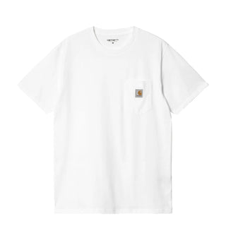 Carhartt WIP S/S Pocket T-Shirt White - Parasol Store