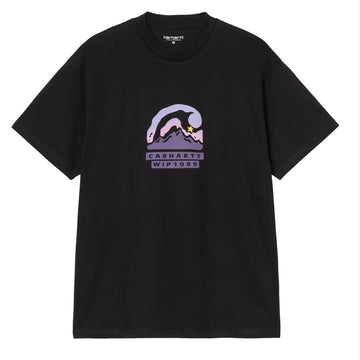 Carhartt WIP S/S Rising Helix T-Shirt Black - Parasol Store