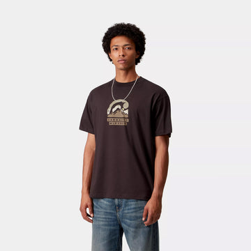 Carhartt WIP S/S Rising Helix T-Shirt Palisander - Parasol Store