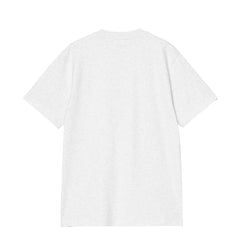 Carhartt WIP S/S Script T-Shirt Ash Heather / Cozy Purple - Parasol Store