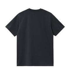 Carhartt WIP S/S Script T-Shirt Deep Night / Gentle Green - Parasol Store