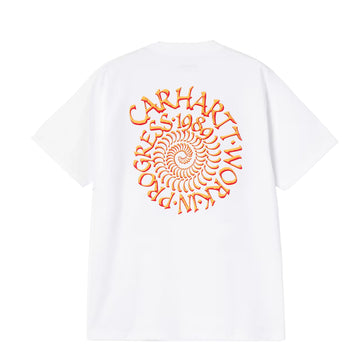 Carhartt WIP S/S Spirals T-Shirt White