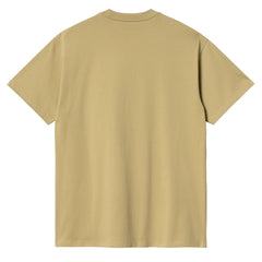 Carhartt WIP Script Embroidery T-Shirt Agate / White - Parasol Store