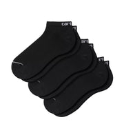 Carhartt WIP Script Sneakers Socks Black / White + Black / White + Black / White - Parasol Store