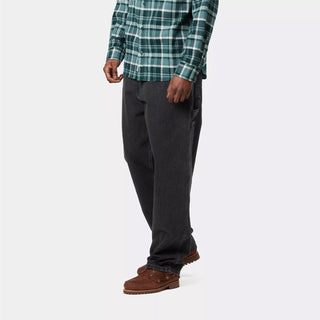 Carhartt WIP Single Knee Pant Black Stone Washed - Parasol Store