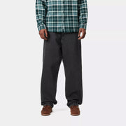 Carhartt WIP Single Knee Pant Black Stone Washed - Parasol Store