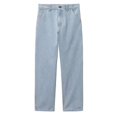 Carhartt WIP Single Knee Pant Blue Heavy Stone Bleached