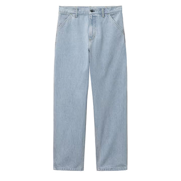Carhartt WIP Single Knee Pant Blue Heavy Stone Bleached