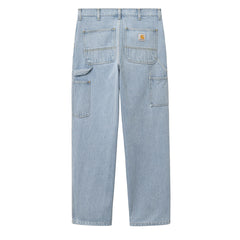 Carhartt WIP Single Knee Pant Blue Heavy Stone Bleached