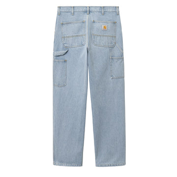 Carhartt WIP Single Knee Pant Blue Heavy Stone Bleached