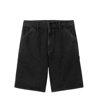 Carhartt WIP Single Knee Short Black Stone Washed - Parasol Store