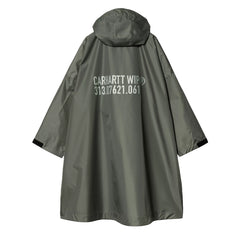 Carhartt WIP Tour Packable Rain Poncho Smoke Green / Reflective - Parasol Store