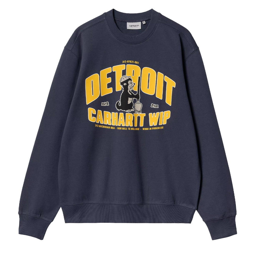 Carhartt WIP Underground Sweat Blue - Parasol Store