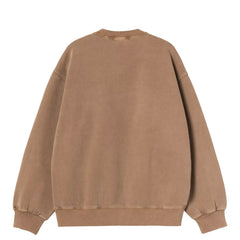 Carhartt WIP Vista Sweat WIP H Brown Garment Dyed