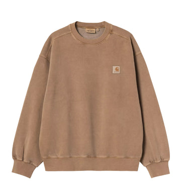 Carhartt WIP Vista Sweat WIP H Brown Garment Dyed