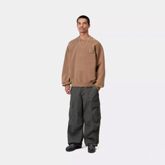 Carhartt WIP Vista Sweat WIP H Brown Garment Dyed