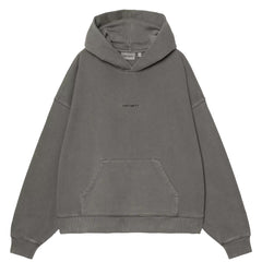 Carhartt WIP Womens Hooded Benton Sweat Graphite Garment Dyed - Parasol Store