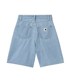 Carhartt WIP Womens Alta Short Blue Stone Bleached