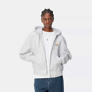 Carhartt WIP Womens American Script Jacket Ash Heather - Parasol Store