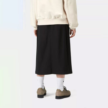 Carhartt WIP Womens American Script Sweat Skirt Black - Parasol Store