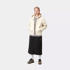 Carhartt WIP Womens American Script Sweat Skirt Black - Parasol Store