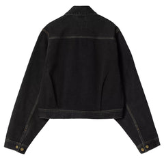 Carhartt WIP Womens Arca jacket Black Stone Washed - Parasol Store