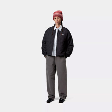 Carhartt WIP Womens Benton Sweat Pant Graphite Garment Dyed - Parasol Store