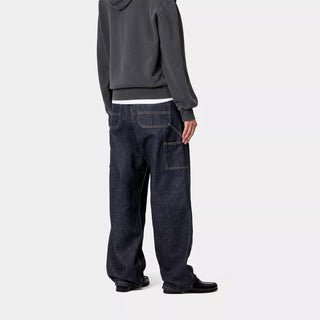 Carhartt WIP Womens Brandon Double Knee Pant Blue Rinsed - Parasol Store