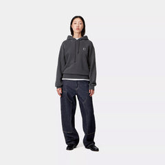 Carhartt WIP Womens Brandon Double Knee Pant Blue Rinsed - Parasol Store