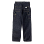 Carhartt WIP Womens Brandon Double Knee Pant Blue Rinsed - Parasol Store