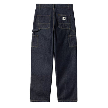 Carhartt WIP Womens Brandon Double Knee Pant Blue Rinsed - Parasol Store