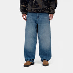 Carhartt WIP Womens Brandon Pant Blue Marble Used Wash