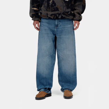 Carhartt WIP Womens Brandon Pant Blue Marble Used Wash