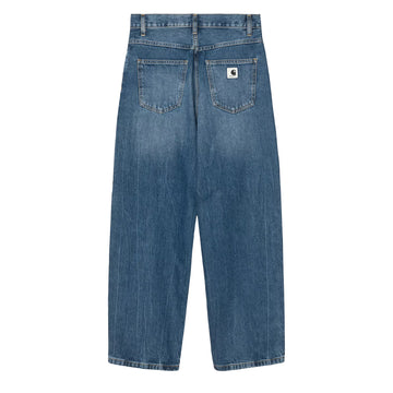 Carhartt WIP Womens Brandon Pant Blue Marble Used Wash