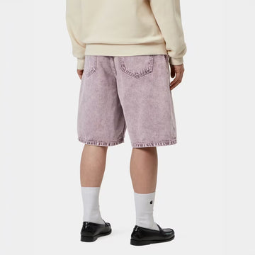 Carhartt WIP Womens Brandon Short Cozy Purple Chalk Wash