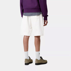 Carhartt WIP Womens Brandon Short White Rinsed - Parasol Store