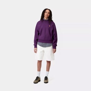 Carhartt WIP Womens Brandon Short White Rinsed - Parasol Store