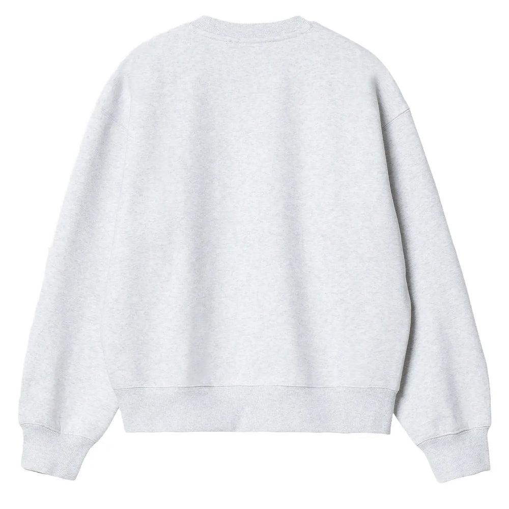 Carhartt WIP Womens Bubbles Sweatshirt Grey Heather / Cassis Carhartt WIP