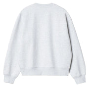 Carhartt WIP Womens Bubbles Sweatshirt Grey Heather / Cassis Carhartt WIP