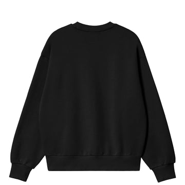 Carhartt WIP Womens Casey Sweatshirt Black / Silver - Parasol Store