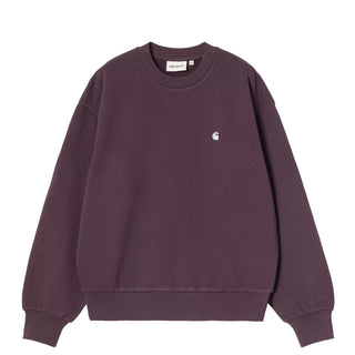 Carhartt WIP Womens Casey Sweatshirt Cozy Purple / Silver - Parasol Store