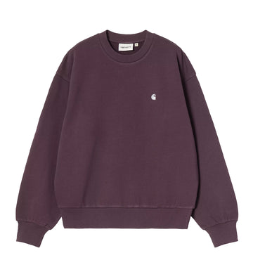Carhartt WIP Womens Casey Sweatshirt Cozy Purple / Silver - Parasol Store