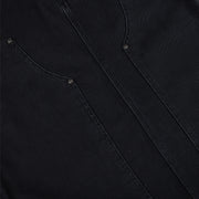 Carhartt WIP Womens Double Knee Skirt Black Stone Washed - Parasol Store