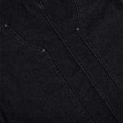 Carhartt WIP Womens Double Knee Skirt Black Stone Washed - Parasol Store