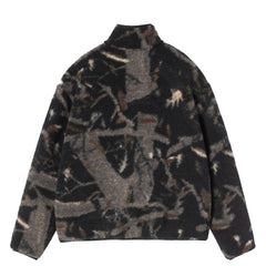 Carhartt WIP Womens Elliot High Neck Liner Camo Feather Tree Black / Black