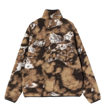 Carhartt WIP Womens Elliot High Neck Liner Wild Dog Jacquard / Black - Parasol Store